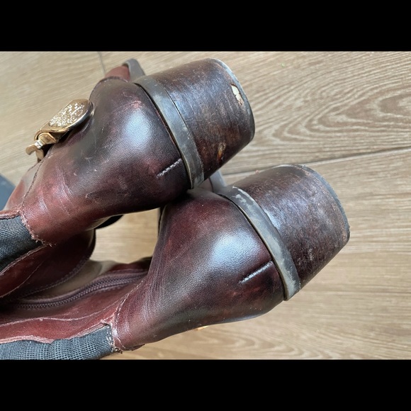 Vince Camino Over the Knee Chestnut Boots - 8 - Picture 10 of 13